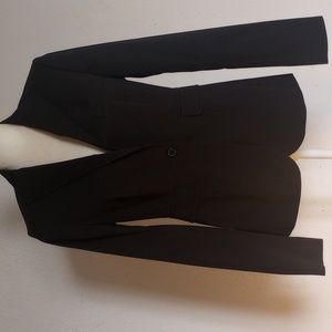Victoria secret Body by Victoria black blazer jacket size 8